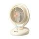 thumbnail image 3 of Ventilador de pie con rotación de 120 degree, recargable, para el hogar, escritorio y dormitorio. Amarillo, 3 of 9