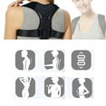 thumbnail image 2 of Dosaele Posture Corrector for Men And Women,Upper Back Brace For Clavicle Support,Adjustable Back Straightener And Providing Pain Relief From Neck,Back Shoulder,Fit 37-49'', 2 of 2