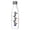 White / Holiday Arrow, variant on Marvel Hawkeye Christmas Lights Large Arrow Logo Stainless Steel Water Bottle White / Holiday Badge 17 oz.