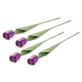 thumbnail image 1 of Bone Dry CAMZ33630S Tulipe de Fleurs&44; Violet - Lot de 4, 1 of 3
