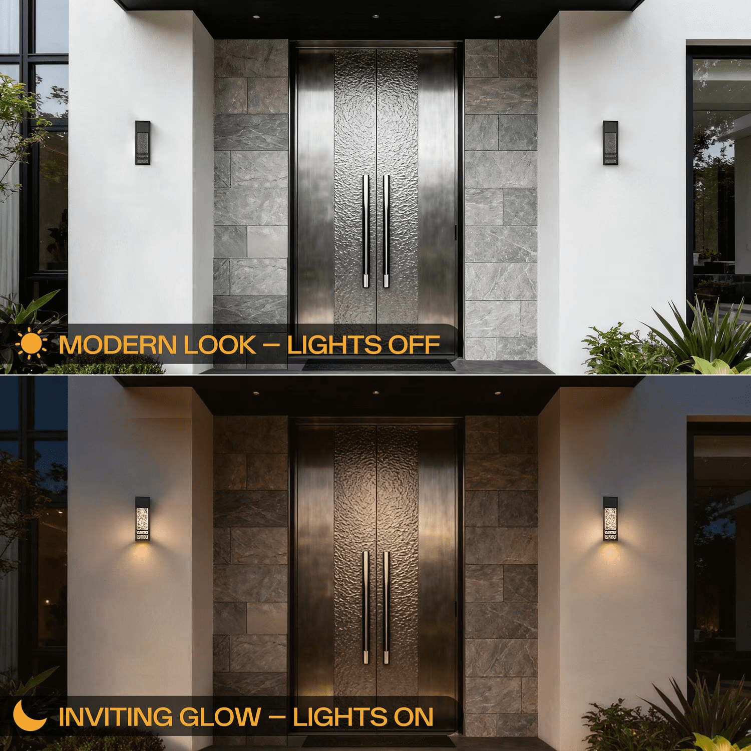 Cedar Hill LED Outdoor Wall Light 470 Lumen, Exterior Wall Sconces Porch Light for Doorway Garden Hallway Patio Living Room
