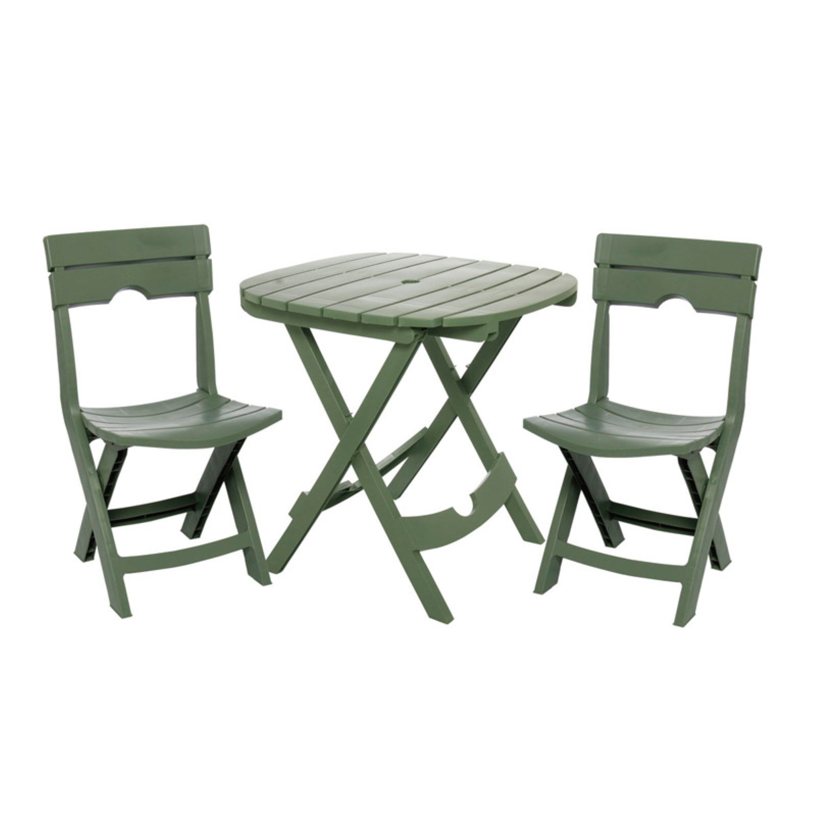 image: Adams Manufacturing Quik-Fold Cafe Set, Sage