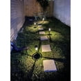 thumbnail image 6 of LAIOWEI Garden Stepping Stones With Ground Stakes, Outdoor Walkway Pavers, Decorative Step Stones, Circular Pathway Stones for Yard Lawn Garden Black 1Pcs, 6 of 6