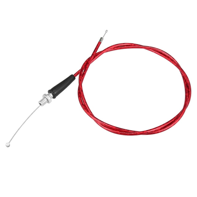 Unique Bargains Throttle Cable 50 Inch with Throttle Cable Ends for Mini Bike MB165 196cc 5.5hp for Mini Bike MB200 200cc 6.5hp