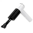 thumbnail image 2 of facefd Car Vacuum Cleaning 5000PA Foldable Rechargeable Handheld Suction Duster Detachable Auto Table Blanket Bookshelf Dust Black White, 2 of 6
