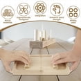 thumbnail image 4 of Ejercitador de Dedos de Madera, Portátil, Fortalecedor de Dedos, Entrenador Multifunción para Fortalecer la Muñeca, Pinza para Dedos., 4 of 5