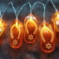 thumbnail image 4 of Beach Shoe Light String With 30 Beach Shoe Lights, Battery Powered, Summer Beach And Tropical Lights, 4 of 4