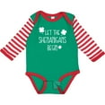 thumbnail image 3 of Inktastic Let the Shenanigans Begin Boys or Girls Long Sleeve Baby Bodysuit, 3 of 5