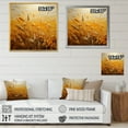 thumbnail image 4 of Designart "Harvested Gold I" Abstract Landscape Canvas Print, 4 of 5