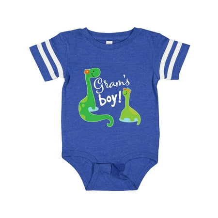 

Inktastic Gram Boy Grandson Dinosaur Gift Baby Boy Bodysuit