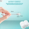 thumbnail image 3 of Baby Cotton Swabs, Organic Chlorine-Free Safety Swabs for Kids or Newborn Babies, 100% Biodegradable Gentle Baby Qtips, Cruelty-Free & Hypoallergenic Children Cotton Buds (4 packs of 55 ct. Total 220), 3 of 7