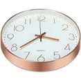thumbnail image 3 of Silent Wall Clock 12 inch Round Battery Operated Quartz Non-Ticking Clock, 3 of 4