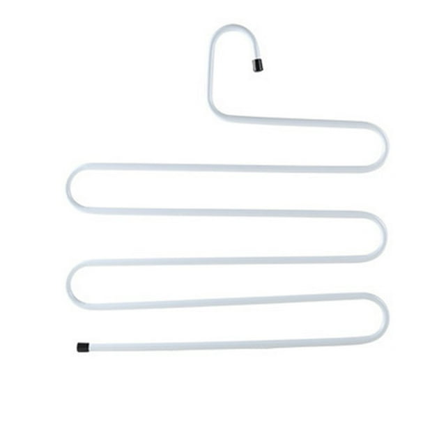 Fiudx Percha En Forma de S, Organizador de Armario Que Ahorra Espacio, Perchero de Hierro Duradero, Ideal para Puertas de Armario, Decoración Moderna para El Hogar, Fácil Instalación.