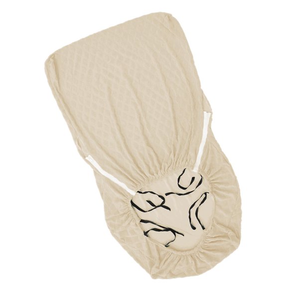 Billuyoard Wood Arm Chair Cover Elastic Chair decor Cover stylish Accessory Decoración del hogar Beige