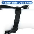 thumbnail image 4 of Pawtitas Padded Reflective Dog Harness Medium Adjustable Black Dog Harness, 4 of 9