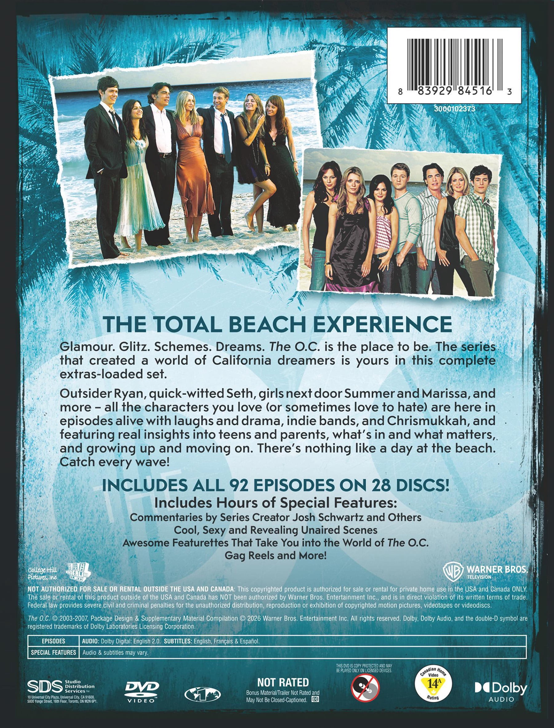 The O.C.: The Complete Series (DVD), Drama, Warner Bros.