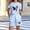 Light Blue, variant on Amidoa Girls Summer 2 Piece Outfits Floral Short Sleeve and Casual Shorts Kids Clothing Set Black Size 5T