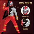 thumbnail image 4 of Red Ranger Muscle Costume for Kids, Official Power Rangers Dino Fury Outfit with Mask, Child Size Medium (7-8), 4 of 6