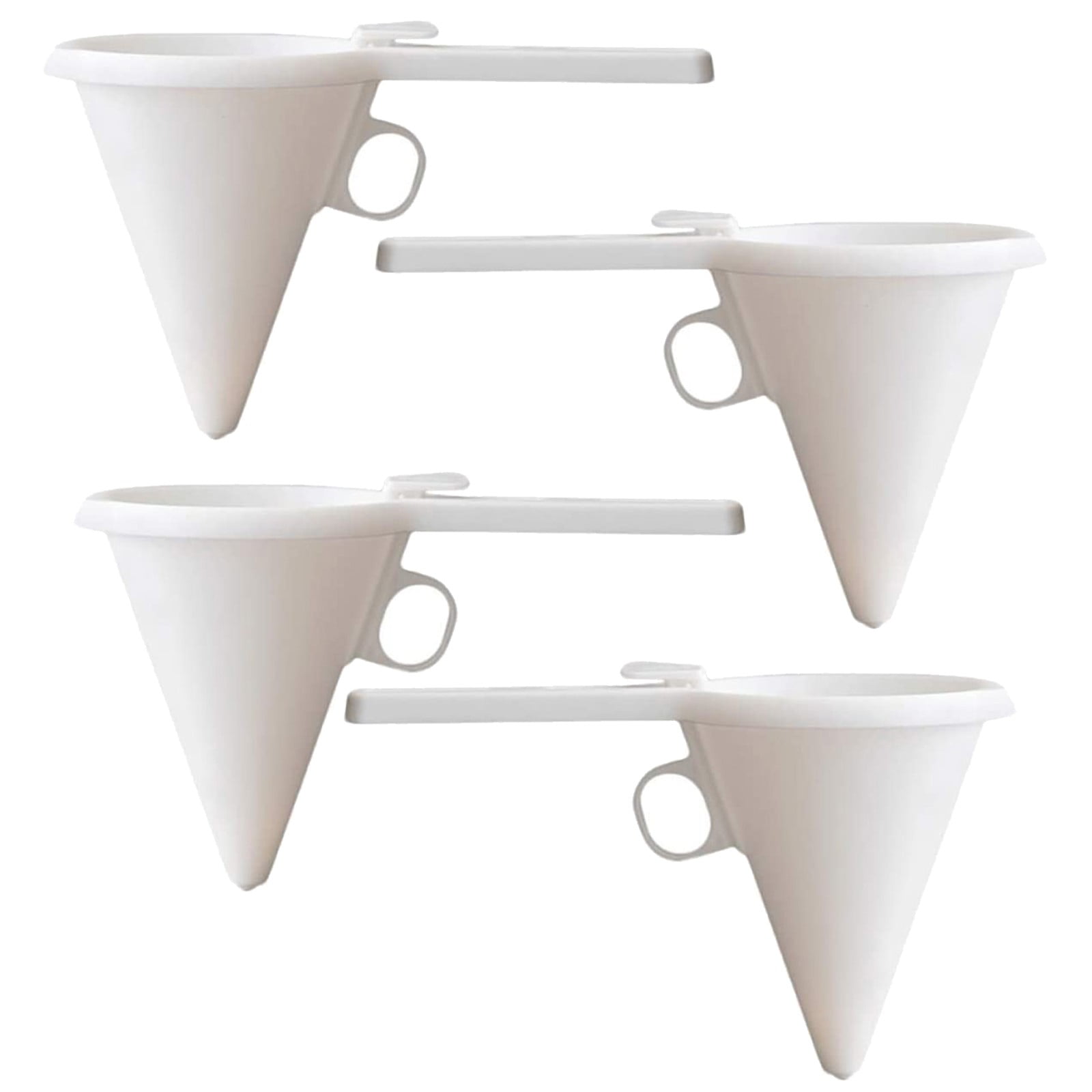 with Handle Miniature Funnel Tiny Plastic Little Funel Liquid Dispensing Funnel, Size: Small