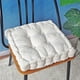 thumbnail image 1 of Cojines para silla, cojín de grano de maíz, cojín grueso hecho a mano, cojín de tatami, cojín de pana para asiento de silla, 1 of 6