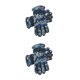 thumbnail image 4 of Guardurnaity Guantes de invierno para niños Manoplas de esquí Camuflaje de moda Clima frío Guante de esquí para niños para deportes de ciclismo Azul 2Conjunto, 4 of 6