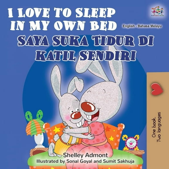 English Malay Bilingual Collection I Love to Sleep in My Own Bed (English Malay Bilingual Book), (Paperback)