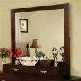thumbnail image 1 of Benzara BM123520 Crystal Lake Transitional Style Mirror, Brown Cherry, 1 of 1