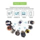 thumbnail image 3 of 4G/5G Mobile Hotspot WIFI Router 4G LTE Router Repeater Pocket Modem with Sim Card Slot Wide Coverag, 3 of 5