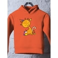 thumbnail image 3 of Cute Giraffe W Candy Hoodie Toddler -Image by Shutterstock,  5 Toddler, 3 of 4