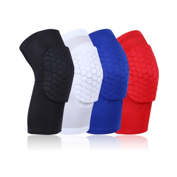 BESTSKY 2026 New Compression Knee Sleeves Anti-Slip Leg Sleeves with Protective Knee Pads - Kid Youth Adult Sizes (1 Pair)