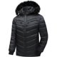 thumbnail image 1 of Chaqueta de algodón con cremallera y bolsillos laterales con costuras gruesas informales con costuras de invierno para hombre Pompotops  oipoqjl20600, 1 of 5