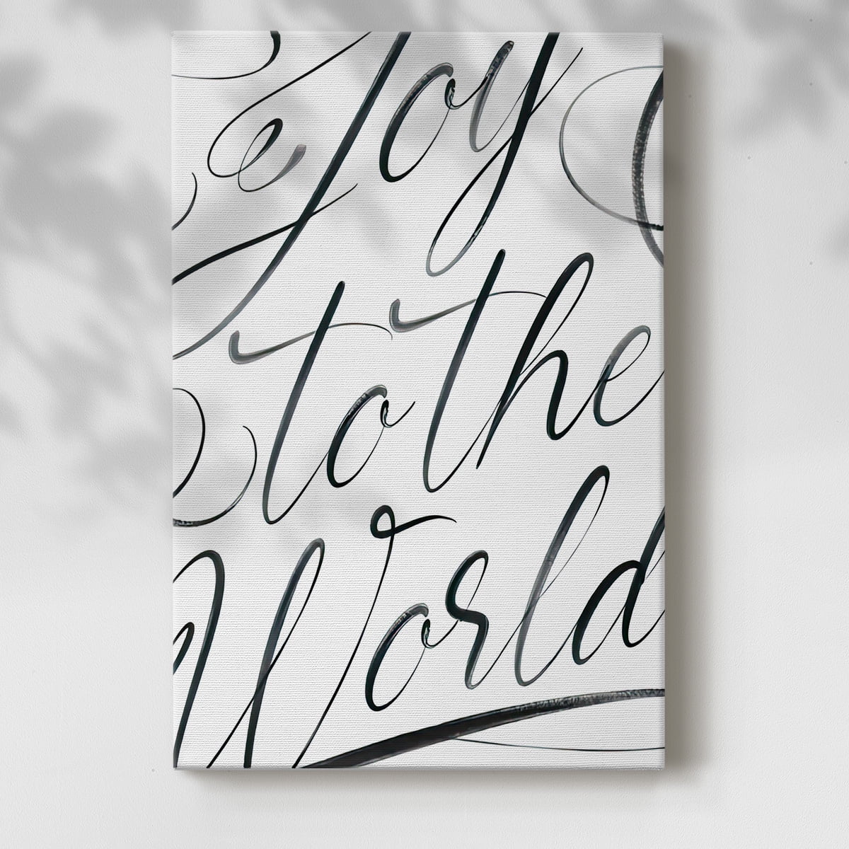Joy To The World- Gallery Wrapped Canvas