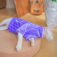 thumbnail image 6 of HQREA Warm Sphynx Cat Clothes Fleece Cat Sweaters for Cats Only for Hairless Cat Outfit, 6 of 7
