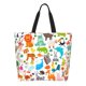 thumbnail image 1 of Balery Animals Bolsa Tote Estilo Estético con Cremalleras, Bolsa de Hombro, Bolsa de Compras Grande y Plegable, 1 of 8