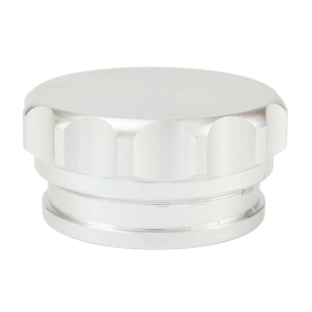 Styrix 2" 50.8Mm Aluminium Alloy Weld On Filler Neck and Cap Oil Fuel Water Tank Sliver Coolant Tanks Covers Auto Fuel Tank Cap