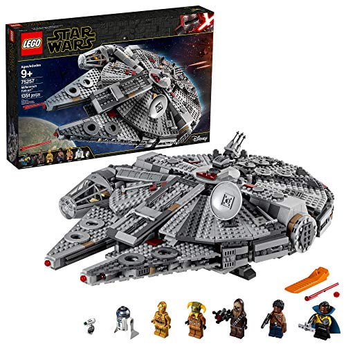 LEGO: The Rise of Skywalker Millennium Falcon 75257 Building Kit (1, 351 Pieces)