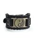 thumbnail image 3 of [Joyería Z H] Moda Vikinga Para Hombres Yin Yang Bagua Pulsera De Acero Inoxidable Tejida/Accesorios De Para Fiestas 18,5 Cm ~ 21,5, 3 of 4
