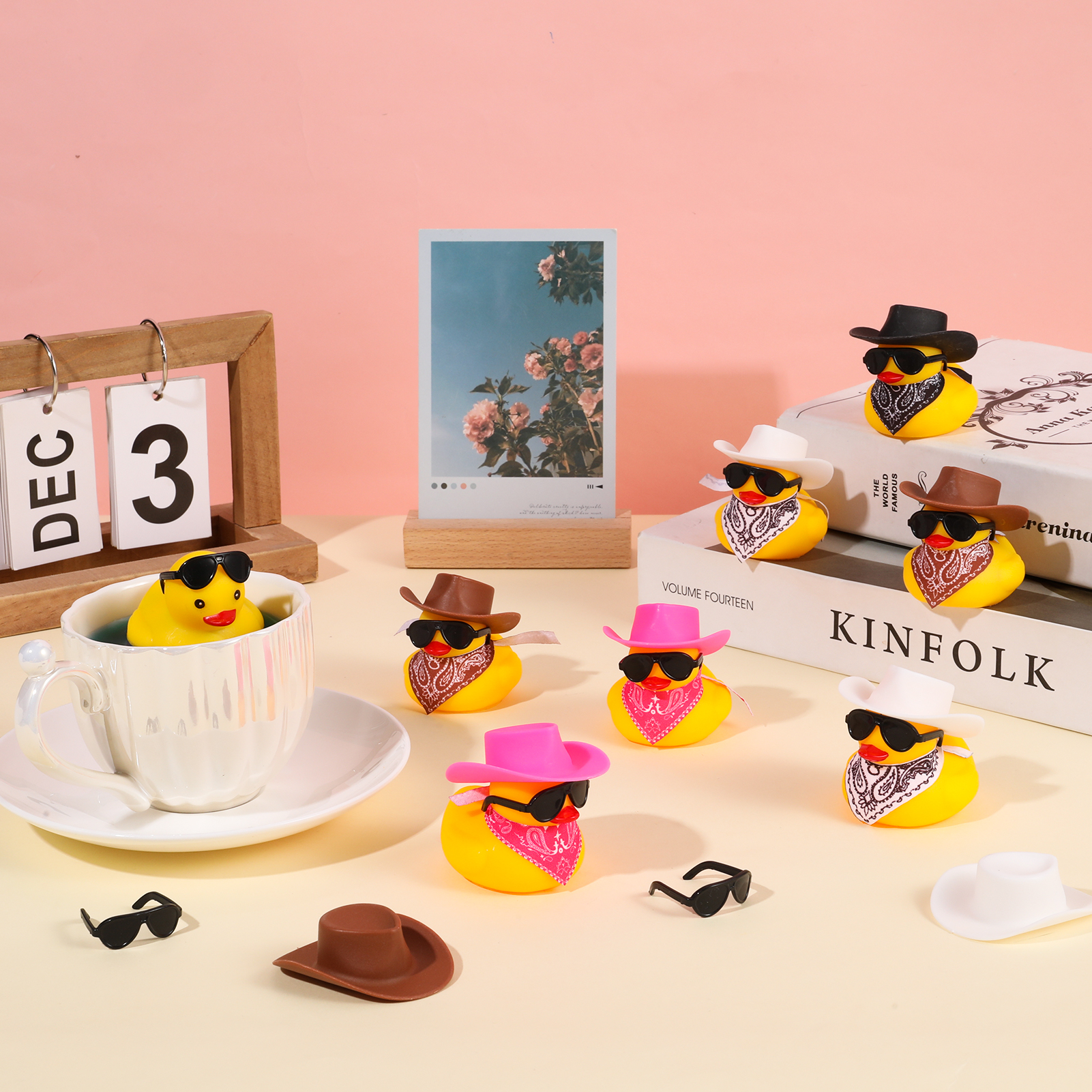 Sixwipe 12 Pack Cowboy Rubber Ducks Bath Toys Set photo 8