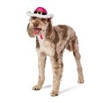 thumbnail image 4 of Vibrant Life Holiday Pet Santa Cowboy Hat for Dogs, Pink, Medium/Large, 4 of 8
