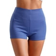 thumbnail image 1 of Krdevn Women's 2025 Summer High-Waisted Yoga Shorts Quick-Dry Gym-to-Street Recycled Polyester 4-Way Stretch Athleisure Eco-Friendly Breathable Workout Shorts ,Size XL, 1 of 4