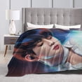 thumbnail image 4 of Blanket Jungkook Soft Flannel Fleece Throw Blanket Soft Flannel All-Season Room Decoration Carpets 50x40 inch, 4 of 6