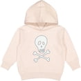 thumbnail image 2 of Inktastic Skull and Crossbones Toddler Hoodie, 2 of 4