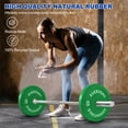 thumbnail image 3 of BalanceFrom Olympic Bumper Plate Weight Plate, 25 lbs Pair Color, 3 of 9