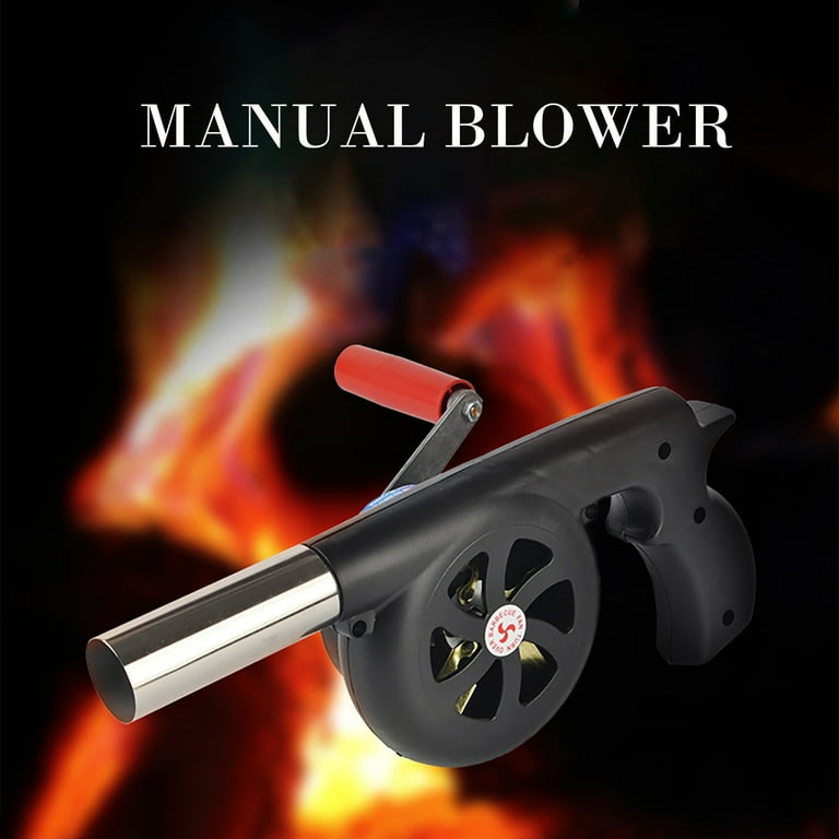 Hand Crank Blowers BBQ Manual Fan Air Blower Cooking Barbecue Fire Bellows  Tools