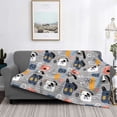 thumbnail image 2 of Fotbe Dog Manta de Franela con Estampado, Manta Ultrasuave para Cama, Sofá, Auto, Hipoalergénica y Antibolitas-80"x60", 2 of 6