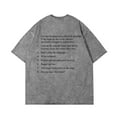 thumbnail image 3 of Lorde Virgin Washed Cotton Tshirt 2025 New Album Short Sleeve Casual Fashion Tees, 3 of 4