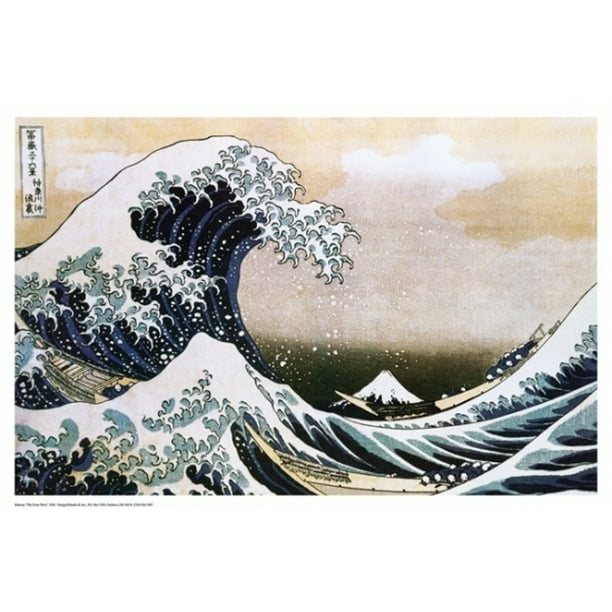 Hokusai The Great Wave Poster Poster Print - Item # VARXPS98 - Walmart.com