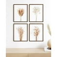 thumbnail image 6 of Haus and Hues Flower Wall Decor - Set of 4 Floral Wall Art, Floral Wall Decor, Flower Wall Art, Framed Flower Painting, Floral Pictures Wall Decor, Flower Pictures (Framed Walnut 16x20), 6 of 6