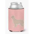 thumbnail image 1 of Pyrenean Shepherd Checkerboard Pink Can or Bottle Hugger, 1 of 1