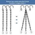 thumbnail image 4 of HOTBEST 10pcs 9.5In Hanging Chains with Hooks,Garden Plant Hangers for Bird Feeders,Billboards,Chalkboards,Planters,Lanterns,Wind Chimes and Decorative Ornaments, 4 of 7